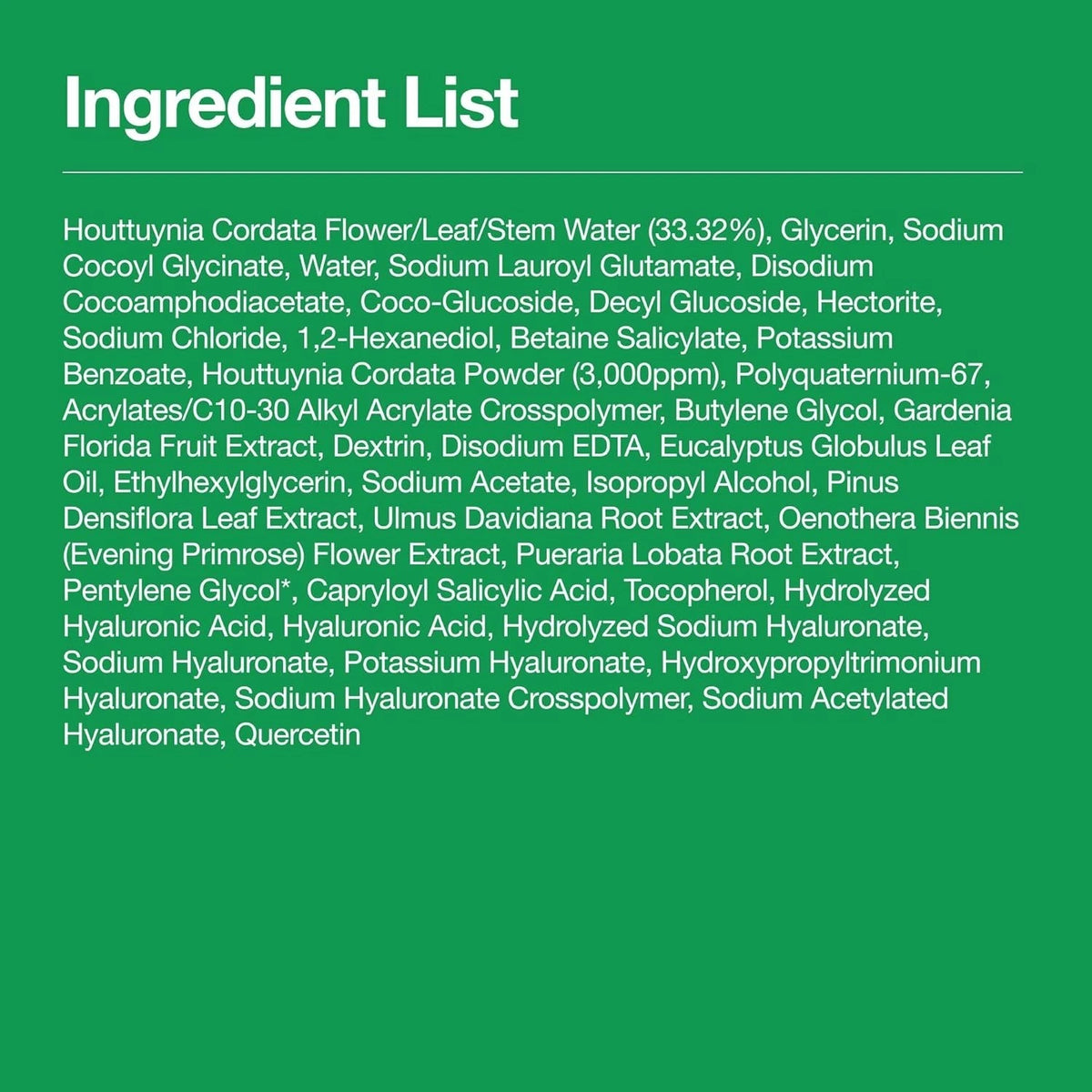 Anua Heartleaf Quercetinol Cleansing Foam – Pore Refining, BHA – 5.07 fl.oz