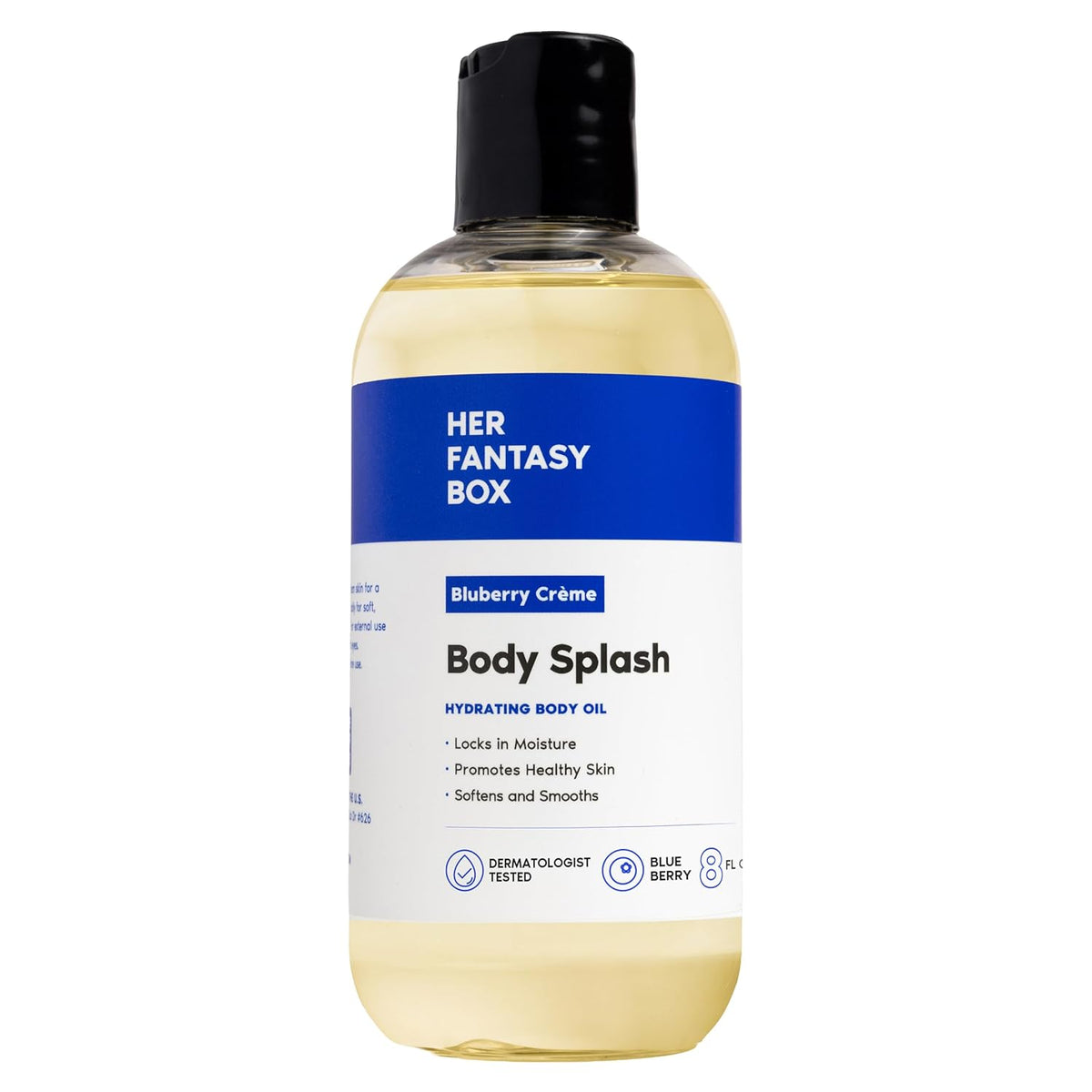 Her Fantasy Box | Body Splash Hydrating Body Oil (Pineapple Creme) - Moisturizing, Non-Greasy Formula for Soft, Smooth Skin - All-Natural, Lightweight & Nourishing