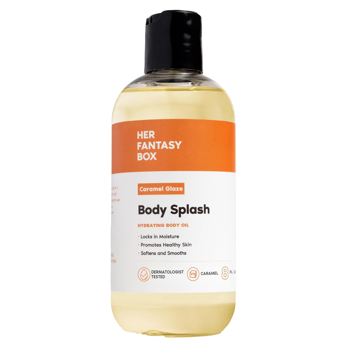 Her Fantasy Box | Body Splash Hydrating Body Oil (Pineapple Creme) - Moisturizing, Non-Greasy Formula for Soft, Smooth Skin - All-Natural, Lightweight & Nourishing