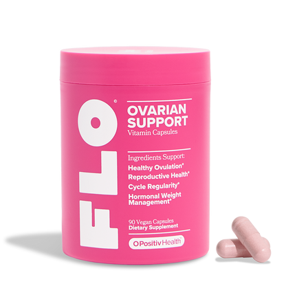 FLO - Cápsulas de vitaminas para el apoyo ovárico