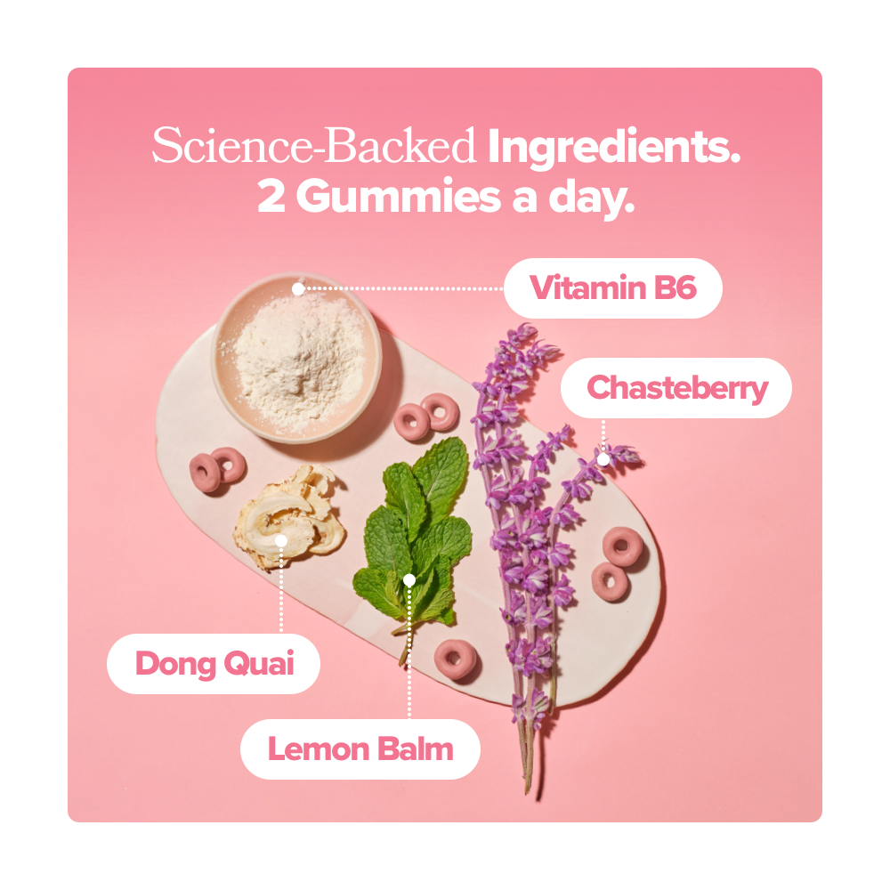 FLO - Vitaminas de Goma para el Alivio del Período