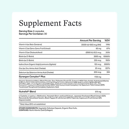Men's Hair Growth Support Supplement – Advanced Hair Wellness Formula