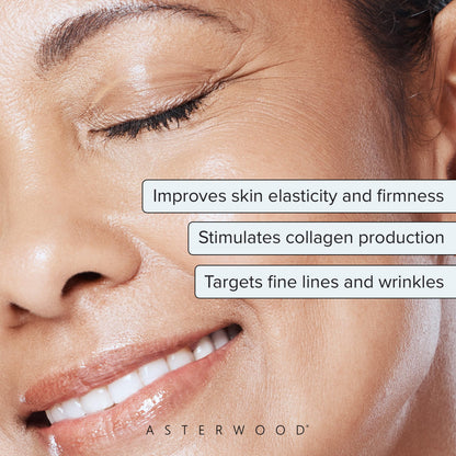 Asterwood Copper Peptides Serum for Face - Tightening, Repairing, Collagen Boosting - with GHK-Cu and Hyaluronic Acid - Fragrance-Free - 2 Fl Oz