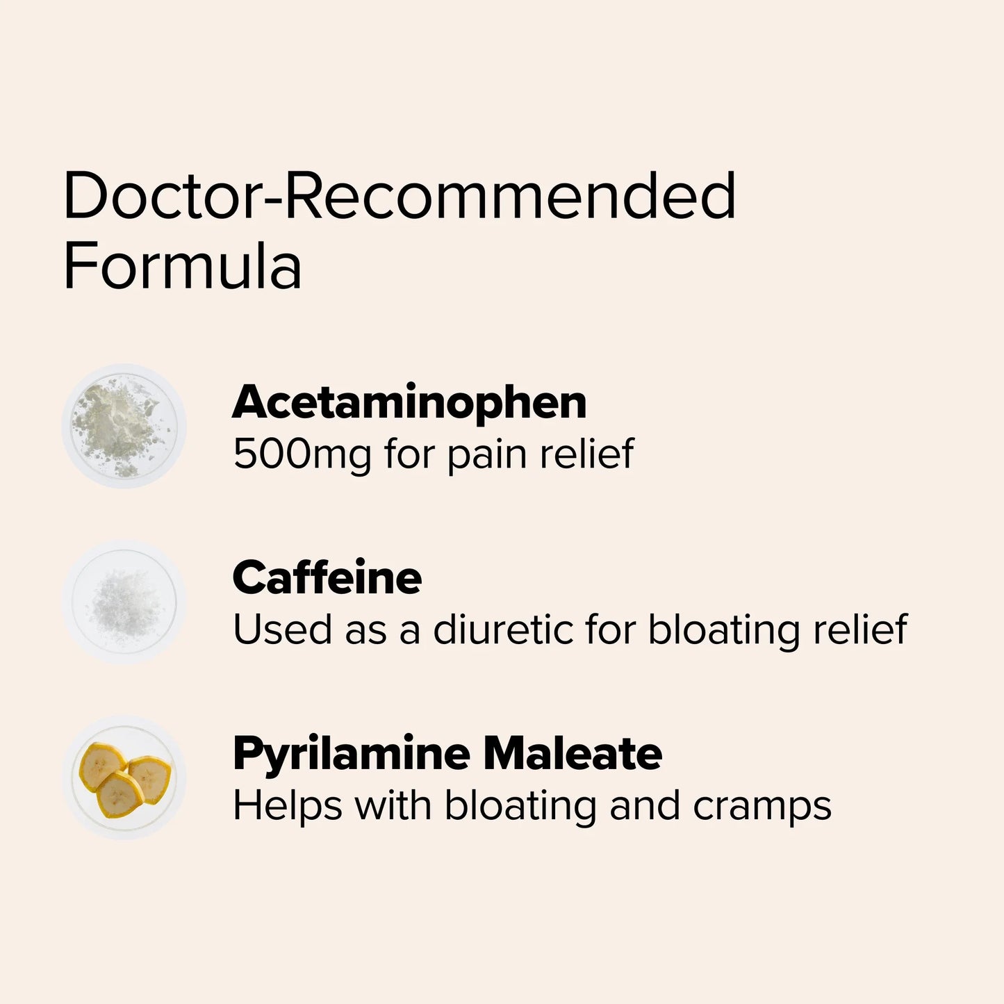 FLO - Comprimidos de alivio completo del síndrome premenstrual (paquete de 3)