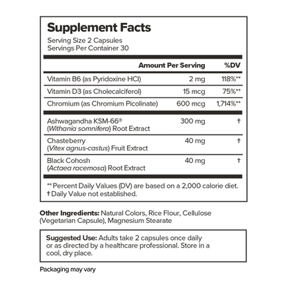 MENO - Cápsulas Vitamínicas para la Menopausia