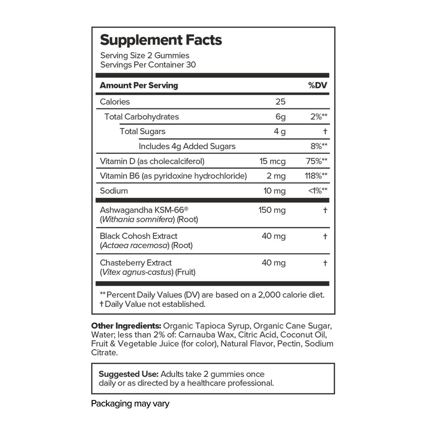 MENO - Vitaminas Gomosas para la Menopausia