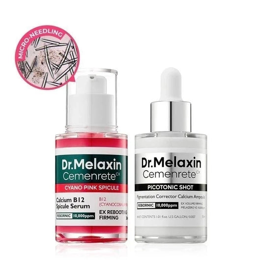 Dr.Melaxin Cemenrete Cyano Pink Spicule Serum with Calcium skin care Two Set of
