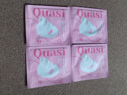 4x Quasi collagen glow up viral face mask hydrating firming Korean anti aging