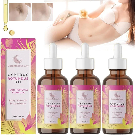 5PCS Cyperus Rotundus Oil - 60ml Natural Cyperus Rotundus Oil For Hair Removal
