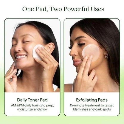 JIYU Korean Skincare Anti-Aging Toner Pads dark Spot Wrinkle Minimizing 100pads