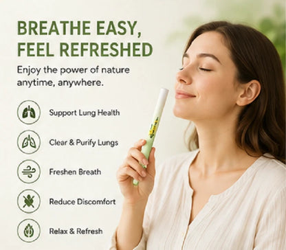 2 Pack Ximonth Herbal Diffuser Pen, Lung Detox & Oral Freshener