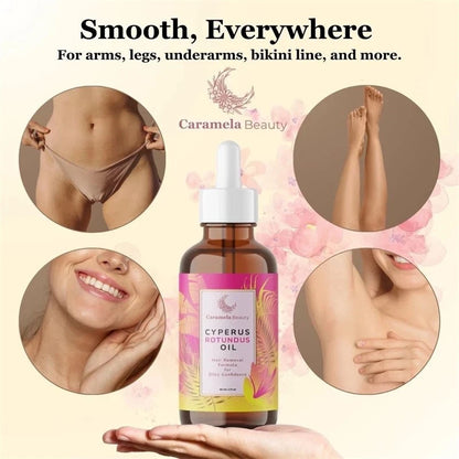 5PCS Cyperus Rotundus Oil - 60ml Natural Cyperus Rotundus Oil For Hair Removal