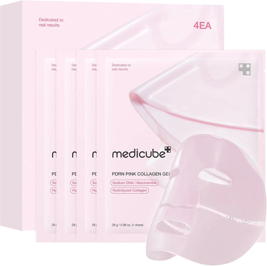 Medicube Salmon DNA PDRN Pink Collagen Jelly Gel Mask | Overnight Face Mask for