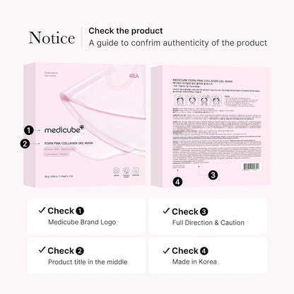 Medicube Salmon DNA PDRN Pink Collagen Jelly Gel Mask | Overnight Face Mask for