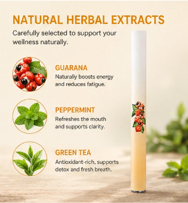 2 Pack Ximonth Herbal Diffuser Pen, Lung Detox & Oral Air Freshener