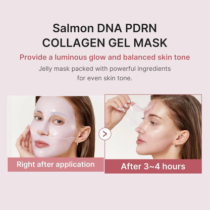 Medicube Salmon DNA PDRN Pink Collagen Jelly Gel Mask | Overnight Face Mask for