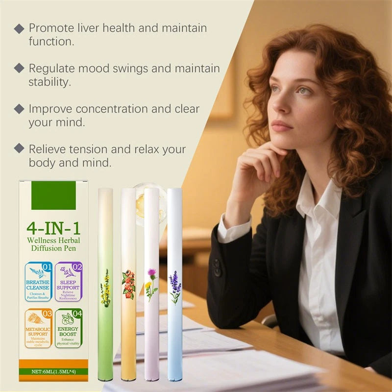 2026 Herbal Diffuser with Mullein Mint for Lung Health and Fresh Air Hot
