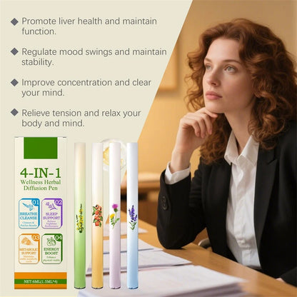 2026 Herbal Diffuser with Mullein Mint for Lung Health and Fresh Air Hot